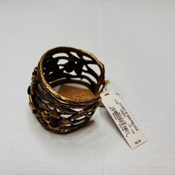 New LUCKY BRAND Chunky Flower Cuff - Picture 4 of 5